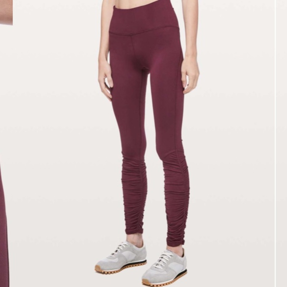 Lululemon Ready To Rulu Tight *28" Dark Adobe